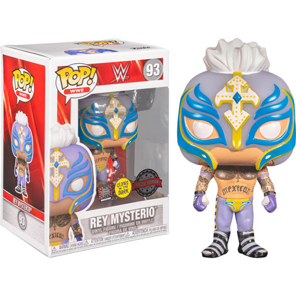 WWE - Rey Mysterio Glow US Exclusive Pop! Vinyl Figure