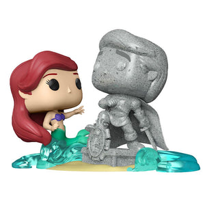 The Little Mermaid (1989) - Ariel & Eric Statue US Exclusive Pop! Moment Vinyl Figure Set