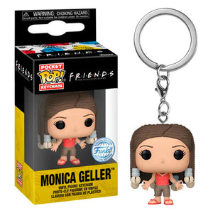 Friends - Monica with Braids US Exclusive Pocket Pop! Keychain