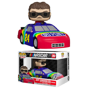 NASCAR - Jeff Gordon in Rainbow Warrior Pop! Ride Vinyl Figure Set