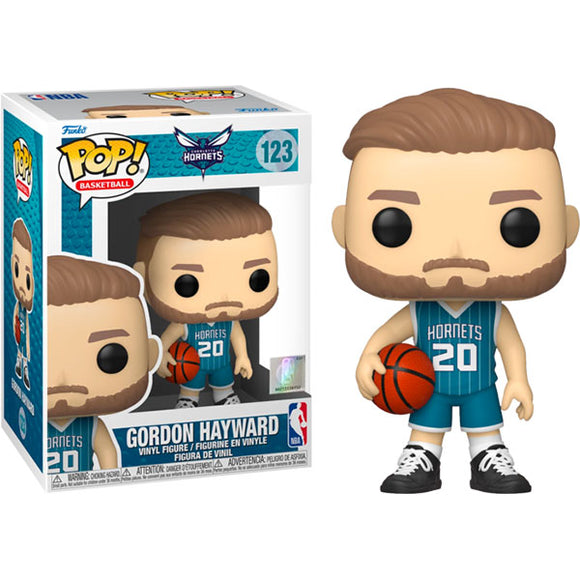 NBA (Basketball): Hornets - Gordon Hayward (Teal Jersey) Pop! Vinyl Figure