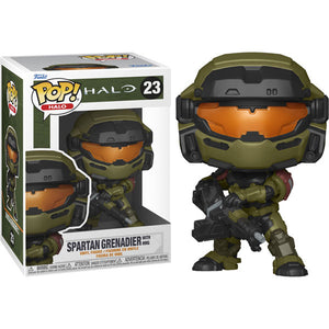 Halo: Infinite - Spartan Grenadier with HMG US Exclusive Pop! Vinyl Figure