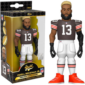 NFL: Browns - Odell Beckham Jr 5" Vinyl Gold Figure