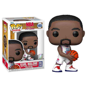 NBA (Basketball): Legends - Karl Malone White All Star Uniform 92 Pop! Vinyl Figure