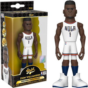 NBA - Zion Williamson Home  5" Vinyl Gold Figure