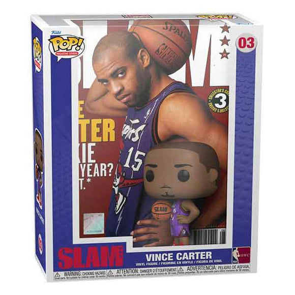 NBA (Basketball): SLAM - Vince Carter Pop! Magazine Cover Deluxe Vinyl Figure