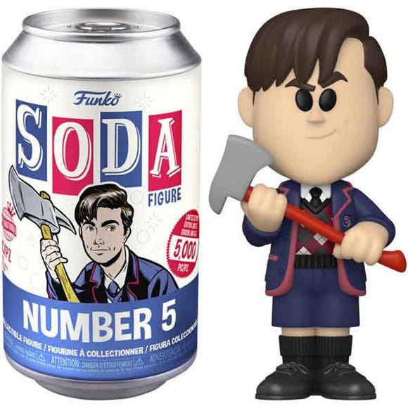 Umbrella Academy - Number Five Vinyl Figure in Soda Can