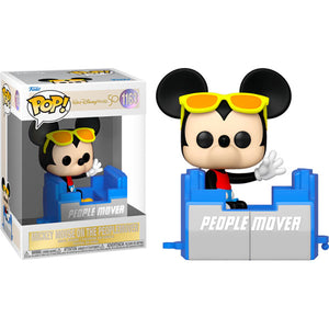 Disney World 50th Anniversary - Mickey Mouse on People Mover Pop! Vinyl Figure