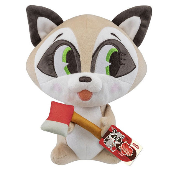 Villainous Valentines - Snookums the Raccoon Paka Paka Plush Figure