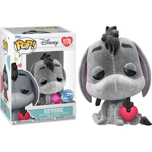 Winnie the Pooh - Eeyore with Heart Flocked US Exclusive Pop! Vinyl Figure