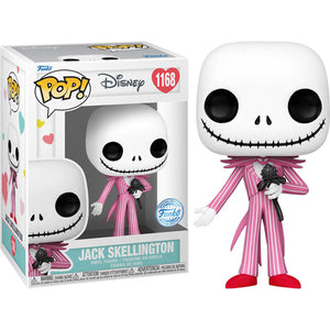 The Nightmare Before Christmas - Jack with Pink & Red Suit Pop! Vinyl Figure