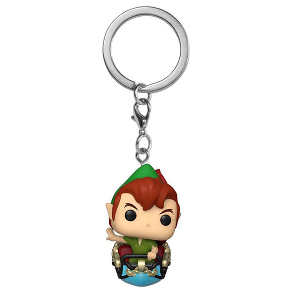 Disney World 50th Anniversary - Peter Pan on Pan's Flight Attraction Pocket Pop! Keychain