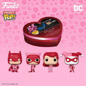 Batman: The Animated Series - Valentines Day US Exclusive Pocket Pop! - Set of 4