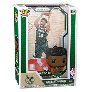 NBA (Basketball) - Giannis Antetokounmpo Pop! Trading Card Deluxe Vinyl Figure