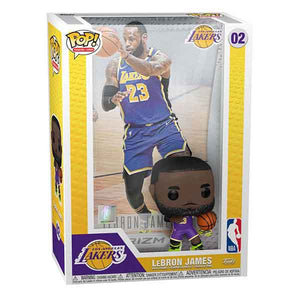 NBA (Basketball) - LeBron James Pop! Trading Card Deluxe Vinyl Figure