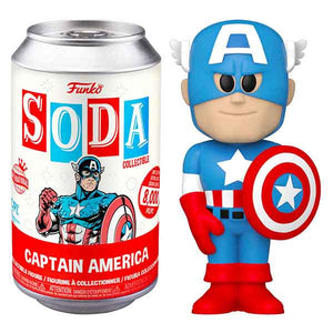 Marvel Comics - Captain America Vinyl Figure in Soda Can