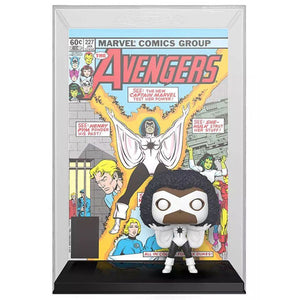 Marvel Comics - Captain Marvel Monica Rambeau Avengers US Exclusive Pop! Comic Cover Deluxe Vinyl Figure