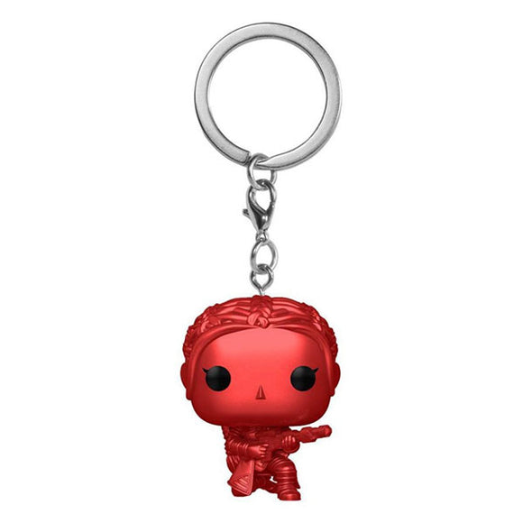 Star Wars: The Mandalorian - Fennec Shand Red US Exclusive Pocket Pop! Keychain