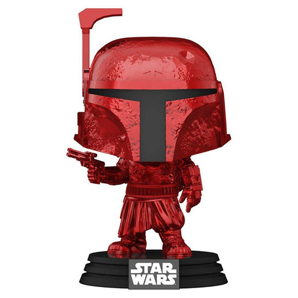 Star Wars: The Mandalorian - Boba Fett Red Chrome US Exclusive Pop! Vinyl Figure