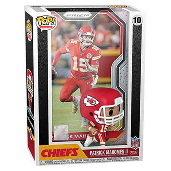 NFL (American Football) - Patrick Mahomes Pop! Trading Card Deluxe Vinyl Figure