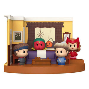 WandaVision - 2000's Wanda, Vision, Billy & Tommy US Exclusive Mini Moment Vinyl Figure Set