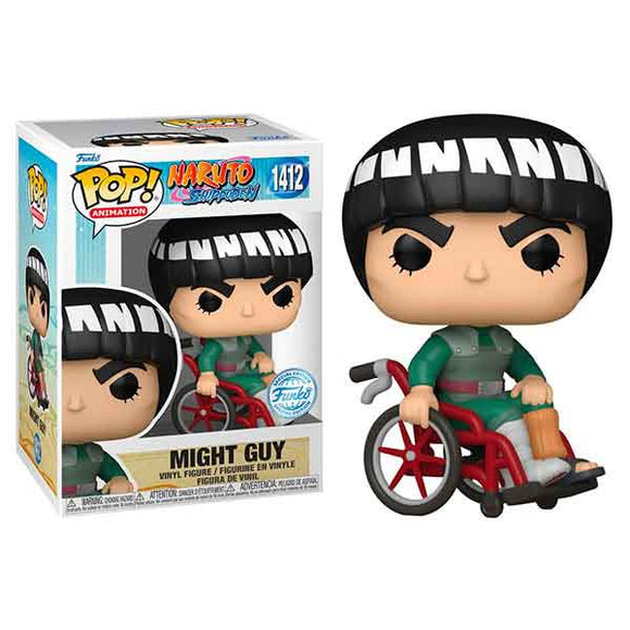 Naruto - Might Guy in Wheelchair Pop! Vinyl Figure