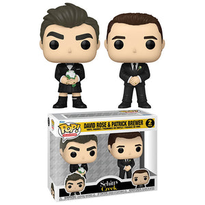 Schitt's Creek - David & Patrick Wedding Pop! Vinyl Figures - Set of 2