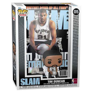 NBA (Basketball): SLAM - Tim Duncan Pop! Magazine Cover Deluxe Vinyl Figure