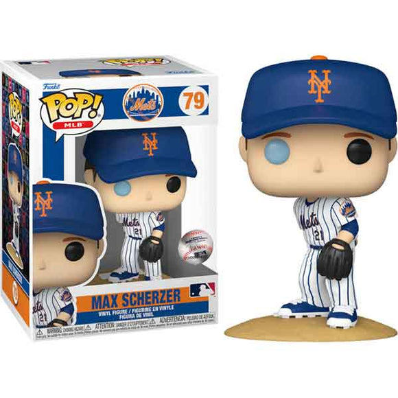 MLB (Baseball): Dodgers - Max Scherzer (Home Jersey) Pop! Vinyl Figure