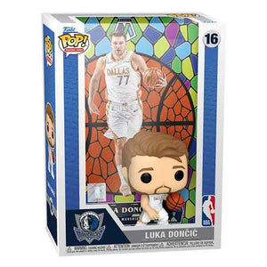 NBA (Basketball) - Luka Doncic (Mosaic) Pop! Trading Card Deluxe Vinyl Figure