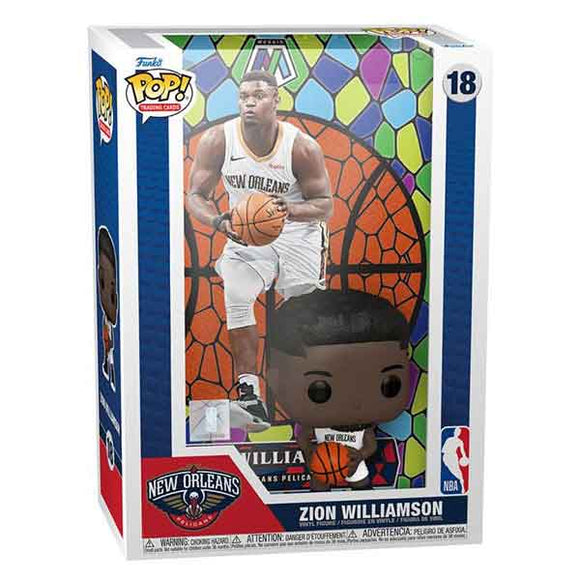 NBA (Basketball) - Zion Williamson (Mosaic) Pop! Trading Card Deluxe Vinyl Figure