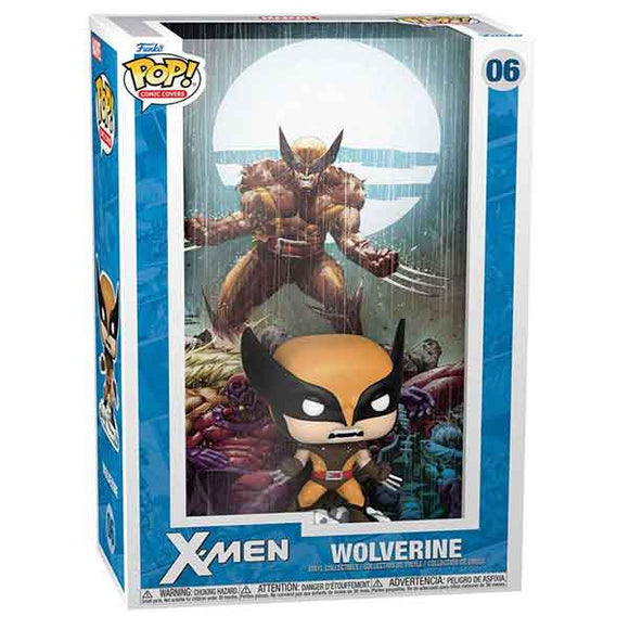 X-Men (Comics) - Wolverine Pop! Comic Cover Deluxe Vinyl Figure