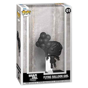 Brandalised Banksy - Flying Balloon Girl Pop! Art Cover Deluxe Vinyl Figure