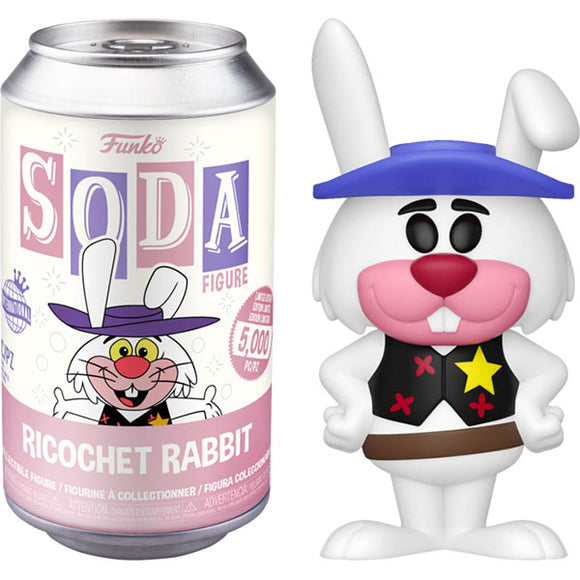 Hanna Barbera - Ricochet Rabbit Vinyl Figure in Soda Can