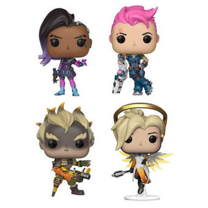 Overwatch US Exclusive Pop! Vinyl Figures - Set of 4