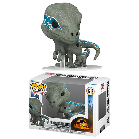 Jurassic World 3: Dominion - Velociraptors (Blue & Beta) Pop! Vinyl Figure