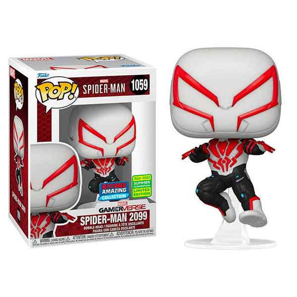 Spider-Man (Video Game 2018) - Spider-Man 2099 White SDCC 2022 Exclusive Pop! Vinyl Figure