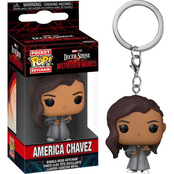 Doctor Strange 2: Multiverse of Madness - America Chavez in Robe Pocket Pop! Keychain