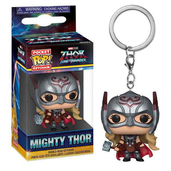 Thor 4: Love and Thunder - Mighty Thor Pocket Pop! Keychain