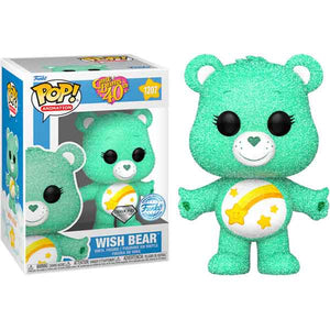 Care Bears 40th Anniversary - Wish Bear Diamond Glitter US Exclusive Pop! Vinyl Figure