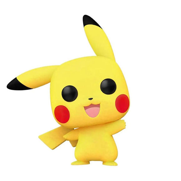 Pokemon - Pikachu Waving Flocked US Exclusive Pop! Vinyl Figure  