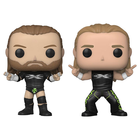 WWE - DX US Exclusive Pop! Vinyl Figures - Set of 2