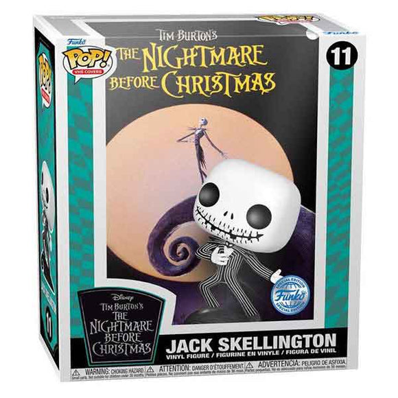 The Nightmare Before Christmas - Jack Skellington US Exclusive Pop! VHS Cover Deluxe Vinyl Figure