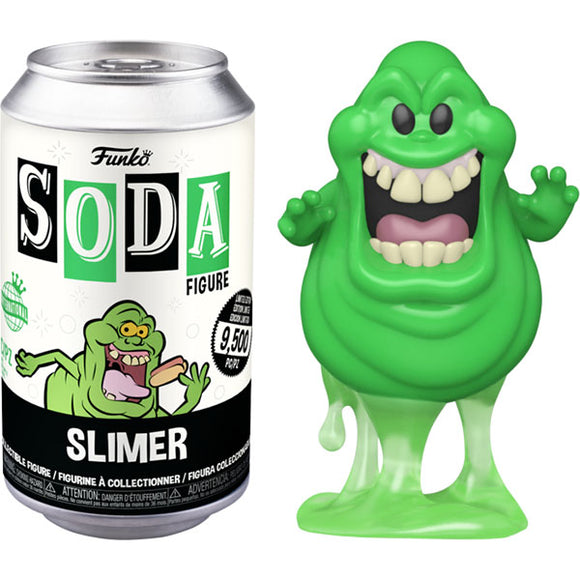 Ghostbusters (1984) - Slimer Vinyl Figure in Soda Can