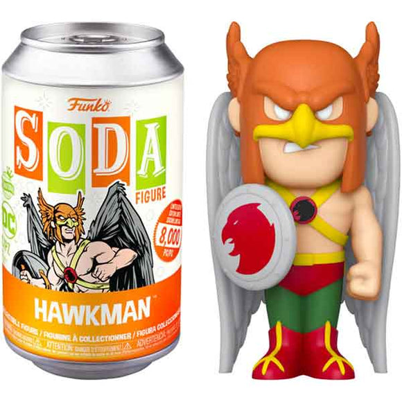 DC Comics - Hawkman Vinyl Figure in Soda Can