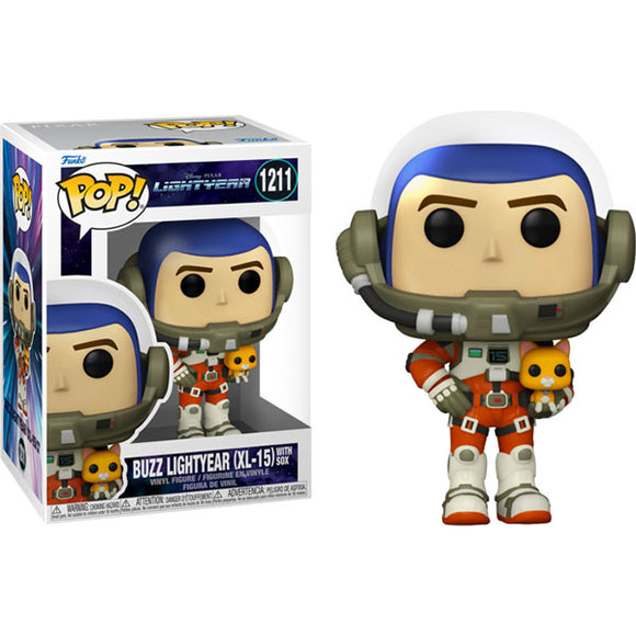 Lightyear (2022) - Buzz Lightyear XL-15 with Sox Pop! Vinyl Figure