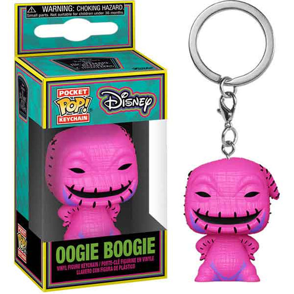 The Nightmare Before Christmas - Oogie Black Light Pocket Pop! Keychain