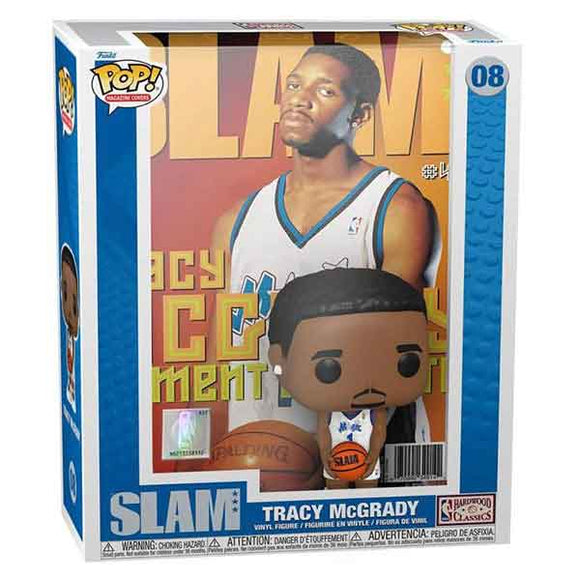 NBA (Basketball): SLAM - Tracy McGrady Pop! Magazine Cover Deluxe Vinyl Figure