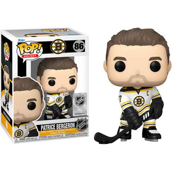 NHL (Ice Hockey): Bruins - Patrice Bergeron (Road Jersey) Pop! Vinyl Figure