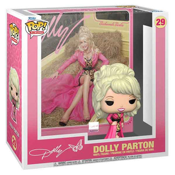 Dolly Parton - Backwoods Barbie Pop! Album Cover Deluxe Vinyl Figure